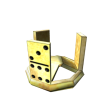 Golden Domino Crown