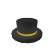 Yellow Banded Top Hat