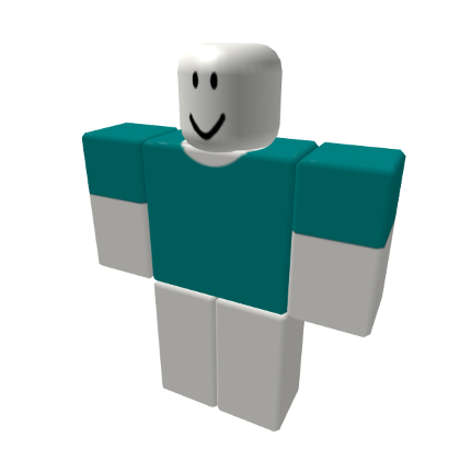 teal shirt
