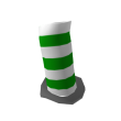 rabbit’s Green & White Striped Hat