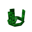 Viridian Domino Crown