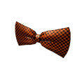 Halloween Checkered Bow Tie