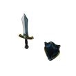 Dark Avenger's Sword & Shield