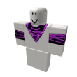 Purple Fire Bandana With Bandages