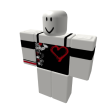 2010 Awesome Emo Red & Black Heart Top ;D!