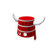 Agonizingly red bucket of cheer
