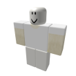 white shirt for arctic fox head
