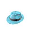 Sky Blue Sparkle Time Fedora
