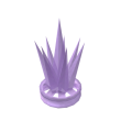 Lavender Ice Crown