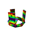 Rainbow Domino Crown