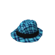Neon Blue Fedora