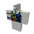 [S] Rainbow & Black Checkered Tank Top