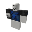 [S] Blue Random-Design Shirt