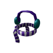 Fuzzy Earmuffs and Scarf