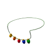 Christmas Lights Necklace