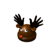 Rudolph Beanie