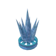Ocean Blue Ice Crown