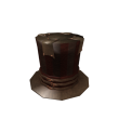 Buckled Stove Top Hat