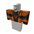 Black and Orange Pwnage Trench Coat
