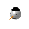 Cool Snowman Head
