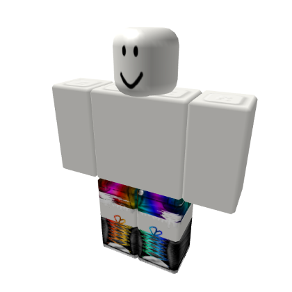 [S] Rainbow Short Shorts w/Knee High Canvas Shoes, a Pants by ASCII ...