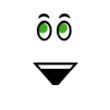 Green-eyed Awesome Face