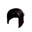 Raven Hair with Skull Barrette