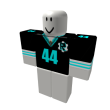 Cyan ROBLOX Football Jersey (favorite and buy)