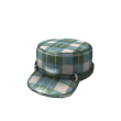 Green Plaid Cap