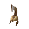 Gold Scythe Helmet