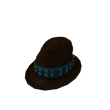 Turquoise Banded Cap