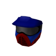 Red & Blue Base Wars Paintball Mask